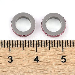 Европейские бусины из нержавеющей стали 304 STAS-Z090-03P-04