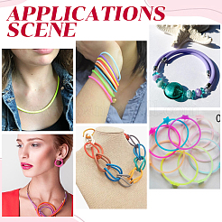 1 рулон полой трубы ПВХ трубчатый синтетический резиновый шнур RCOR-CP0001-01F