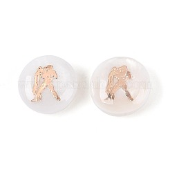 Бусины из натуральных пресноводных ракушек&nbsp;SHEL-N037-02K-G