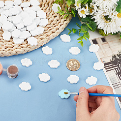 200 шт. окрашенные натуральные деревянные бусины WOOD-OC0002-65