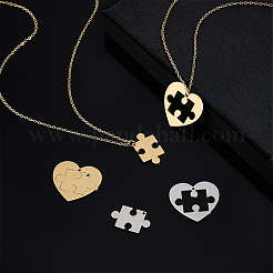 8 комплект 2-х цветных ионно-покрытых (IP) подвесок из нержавеющей стали 304 STAS-UN0055-50