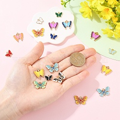 18шт 3 стиля сплава эмалевые подвески&nbsp;FIND-YW0017-95