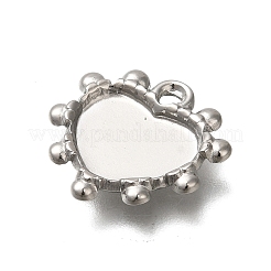 Оправы для подвесок из нержавеющей стали 304 в виде кабошонов&nbsp;STAS-H225-08P