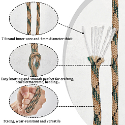 50м 7 внутренних сердечника из полиэстера и спандекса веревки-корды&nbsp;RCP-SP0001-01A