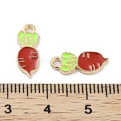 Подвески из эмалевого сплава с покрытием из легкого золота&nbsp;ENAM-M219-09KCG-01