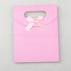 Бумага подарочные пакеты с дизайном ленты бантом&nbsp;LS-CARB-BP024-05