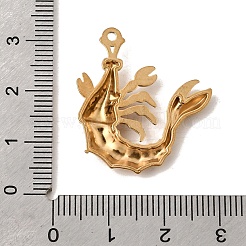 Ozean Thema 304 Edelstahl Anhänger&nbsp;STAS-K255-21I-G