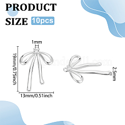 5 пара латунных подвесок с микропаве из прозрачных кубических цирконий FIND-BC0013-49