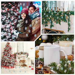 200 шт. новогодняя снежинка бумажное конфетти&nbsp;DIY-CY0002-41