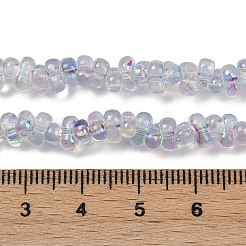 Стеклянные бусины с гальваническим покрытием  LAMP-S070-12R