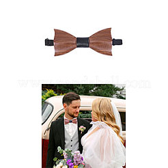 1шт деревянные галстуки-бабочки для жениха AJEW-CA0004-59A