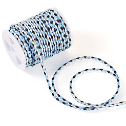 1 рулон трехцветного поликоттонового шнура с металлическим покрытием&nbsp;OCOR-TA0002-42B