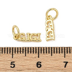 Латунь подвески&nbsp;KK-S527-02G-B