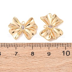 Латунные микро проложить кубический цирконий подвеска&nbsp;KK-A284-01G