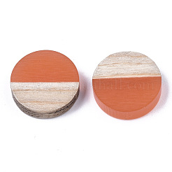 Cabochon in resina e legno&nbsp;RESI-R425-05G