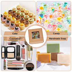 Бумажный ящик для хранения конфет CON-WH0084-95A