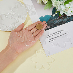 10шт акриловые большие подвески&nbsp;OACR-DC0001-23B