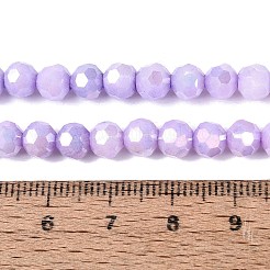 Fili di perle di vetro galvanizzate anti-ossidazione&nbsp;EGLA-ZX010-6mm-08