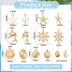 Подвески из нержавеющей стали 304&nbsp;STAS-UN0019-70G