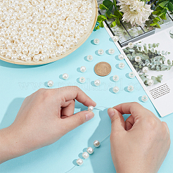 Абс пластмасса имитация жемчужина европейские бисер SACR-NB0001-18A