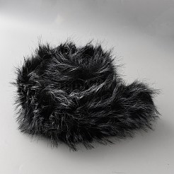 Kunstpelz-Chenille-Stickbesatz zum Nähen von Basteldekor&nbsp;FIND-WH0366-093E