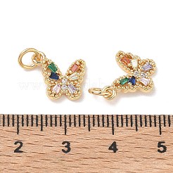 Messingpflaster klare Zirkonia Anhänger&nbsp;XGRQ3Q159-628G-A