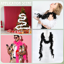 Аксессуары для украшений из перьев индейки&nbsp;AJEW-WH20018-91B