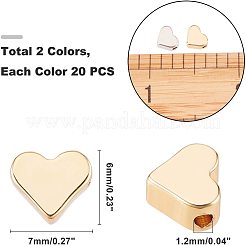 Латунные бусины KK-PH0001-13-NR