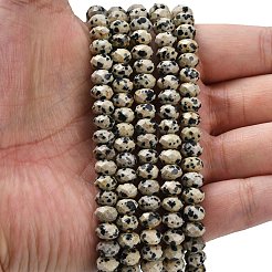 Природные яшмы далматин бисер нитей G-Z111-A18