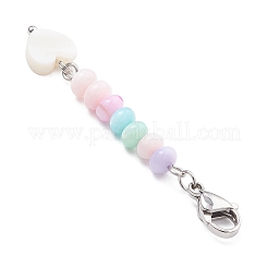 5 шт. подвеска из натуральной окрашенной пресноводной ракушки&nbsp;HJEW-JM03186