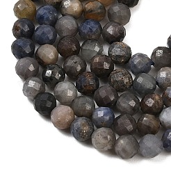 Натуральный кианитовые бисер пряди G-Z104-B01-4mm-B