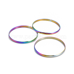 Комплект браслетов из нержавеющей стали Fashion 201 BJEW-L664-019M-1