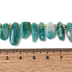 Природных амазонит бисер нитей&nbsp;G-P604-A24-01