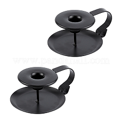 Железный конический подсвечник AJEW-PH0017-70