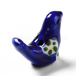 Ручной печатный шарики фарфора&nbsp;PORC-F005-04D