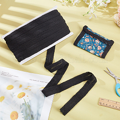 Плетеные хлопковые кружевные ленты&nbsp;SRIB-WH0011-152B