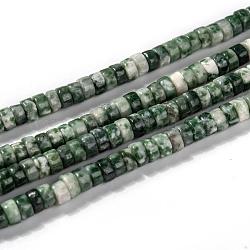 Qinghai naturelle perles de jade brins, Plat rond / disque, 3.8~4.2x2~4.5mm, Trou: 0.8~1mm, Environ 152~180 pcs/chapelet, 15.1~15.5 pouce (38.5~39.5 cm)