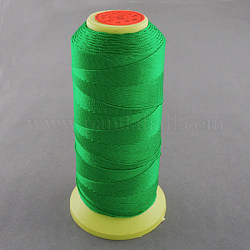 Fil à coudre de nylon, verte, 0.2mm, environ 800 m / bibone 