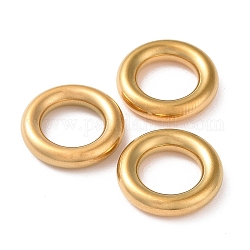 304 Edelstahl verbindet Ringe, runden Ring, golden, 14x3 mm, Innendurchmesser: 8 mm