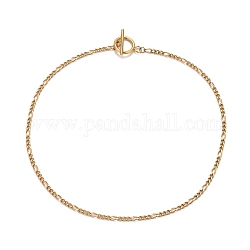 Collares de cadena de 304 acero inoxidable, dorado, 15.15 pulgada (38.5 cm)