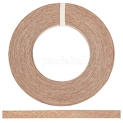 Holzkantenstreifen, zur Möbelrestaurierung, rauchig, 1x0.05 cm, 30 m / Rolle