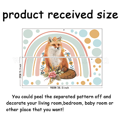 Stickers muraux en pvc&nbsp;DIY-WH0228-1006-1