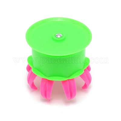 Молды для изготовления булочек из полипропилена в форме цветка DIY-WH0260-95-1