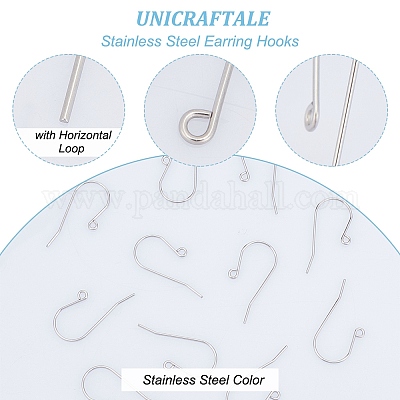 Крючки для сережек из нержавеющей стали марки 304 STAS-I120-26-P-1