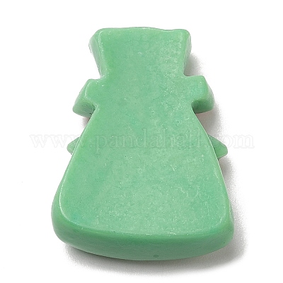 Кабошоны из непрозрачной смолы с рождественской тематикой CRES-M022-02A-1