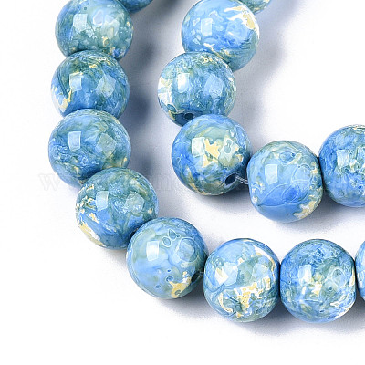 Выпечка краска бисер пряди DGLA-N016-10mm-09-1