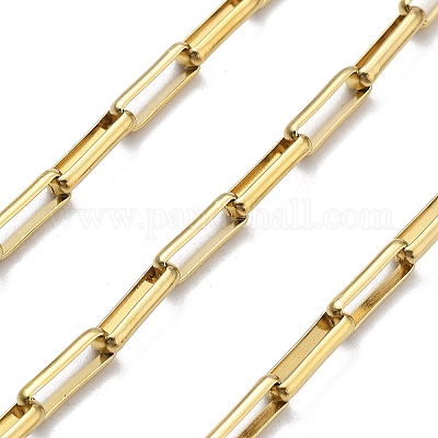 Ионное покрытие (ip) прямоугольные звенья цепи из нержавеющей стали 304 CHS-G039-04G-1