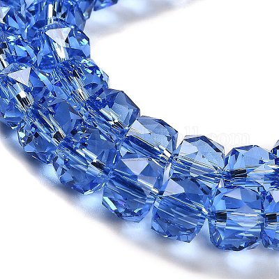 Прозрачные стеклянные бусины EGLA-K071-01G-1