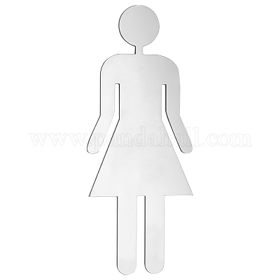 201 индикатор для унитаза из нержавеющей стали DIY-WH0056-40B-1