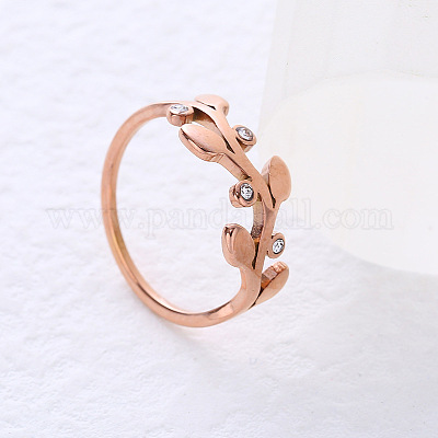 Латунь со стразами перстни для женщин TM6875-5-1